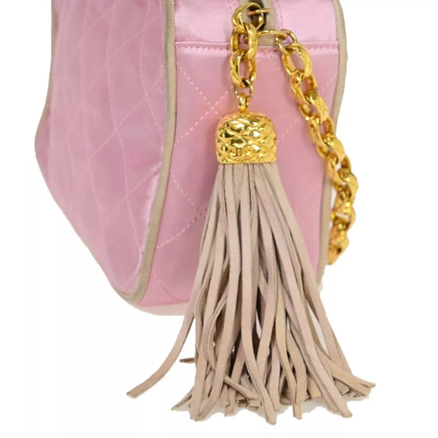 CC Mini Matelasse Tassel Chain Shoulder Bag