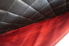 Vintage Matelasse Quilted Single Flap Lambskin Chain Shoulder Bag Black
