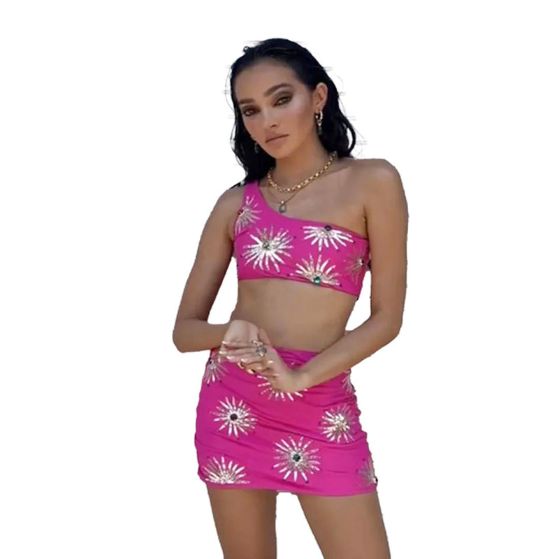 Callie Co-ord Fuschia