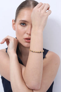 Chelsea Bangle - Sapphire