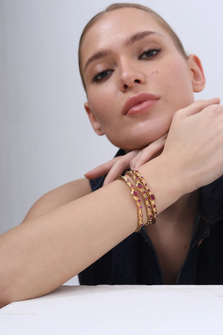 Chelsea Bangle Ruby
