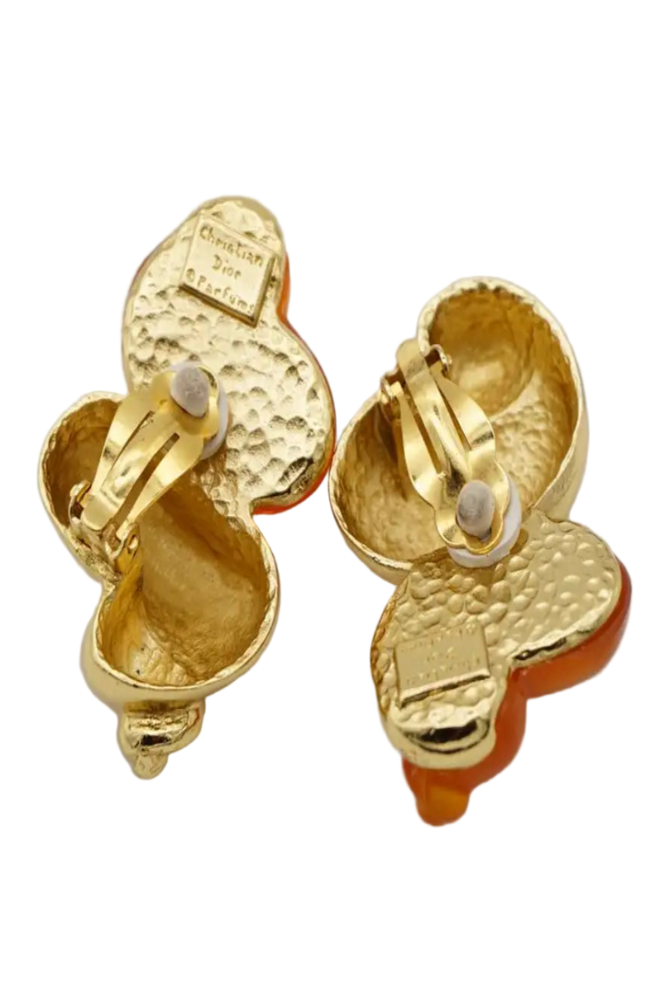 Vintage 1987 Robert Goossen Shell Earrings