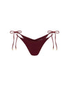 Coco Bikini Bottom Burgundy