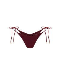 Coco Bikini Bottom Burgundy