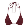 Coco Bikini Top Burgundy