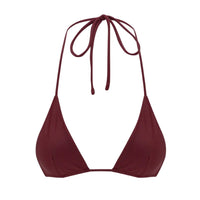 Coco Bikini Top Burgundy