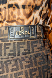 Fendi Vintage Zucca Jeans