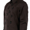 Dolce & Gabbana Gold Shirt with Bee Embroidery