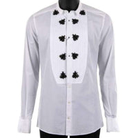 Dolce & Gabbana Shirt with Bee Embroidery