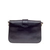 Yves Saint Laurent Black Leather Large Chyc Flap Shoulder Bag