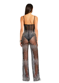 Adelynne Sequin Jumpsuit