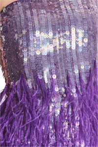 Anastasia Feather Dress