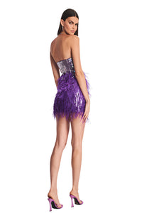 Anastasia Feather Dress