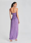 Katya Sequin Dress Purple