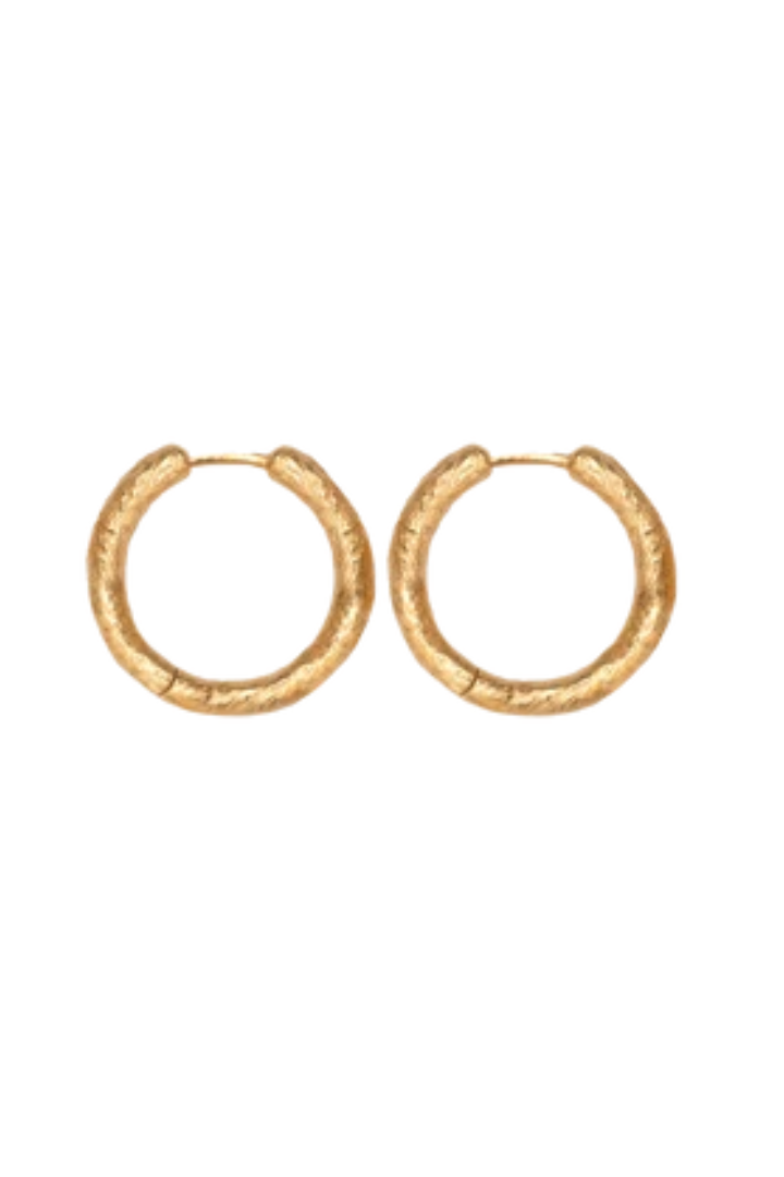 Flamenco Gold Hoops M