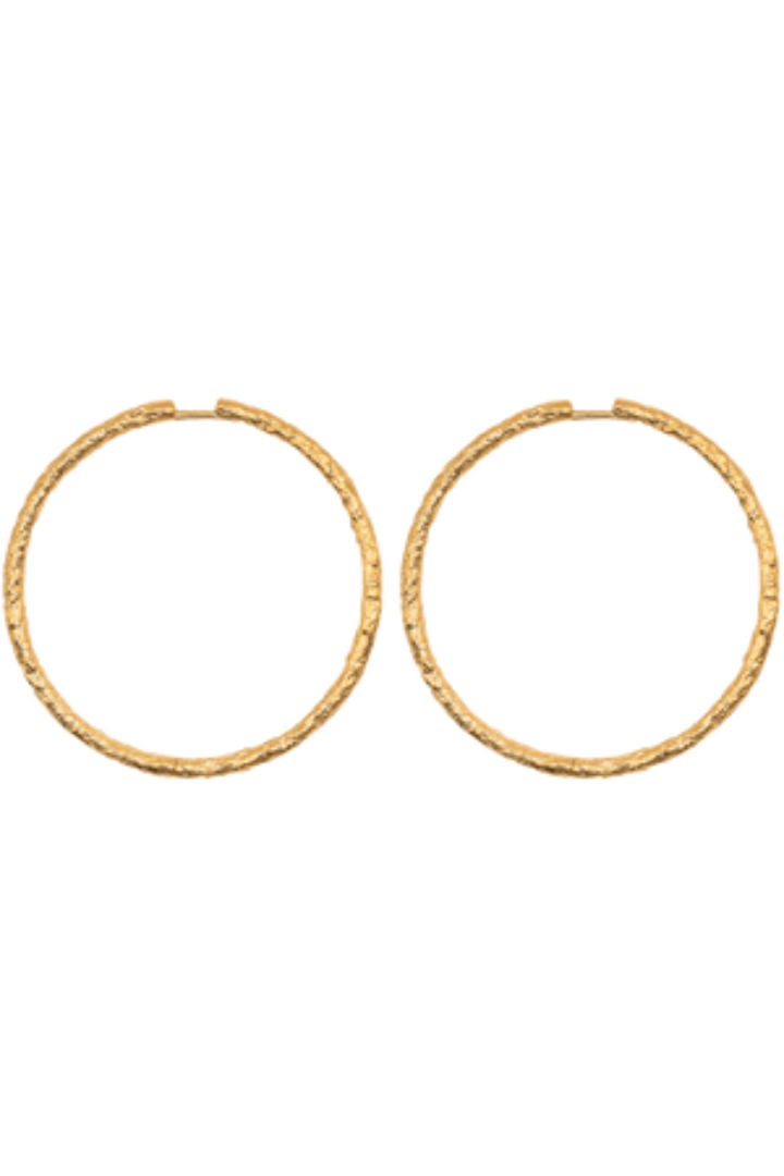 Flamenco Gold Hoops XL