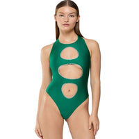 Gem Cut Out Maillot