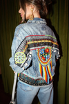 Vintage Handmade Customized Denim Jacket