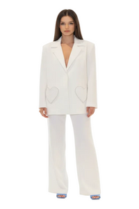 Heart Diamanté Blazer