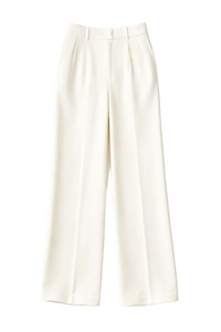Poppy Pants Off White