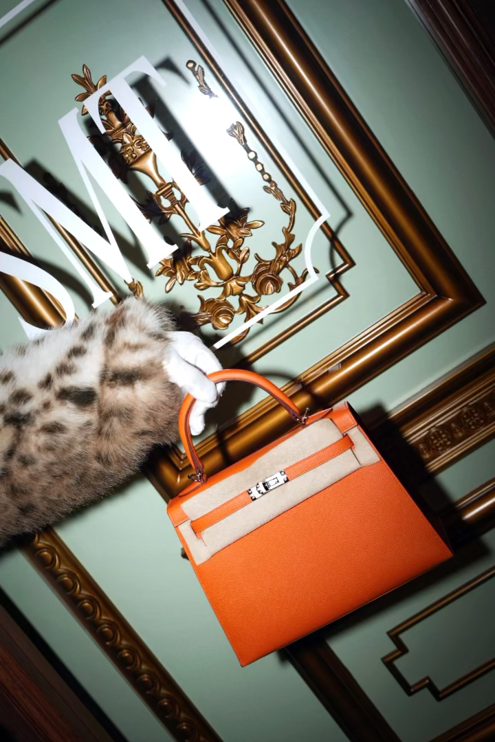 Kelly 25 Orange Epsom PHW