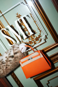 Kelly 25 Orange Epsom PHW