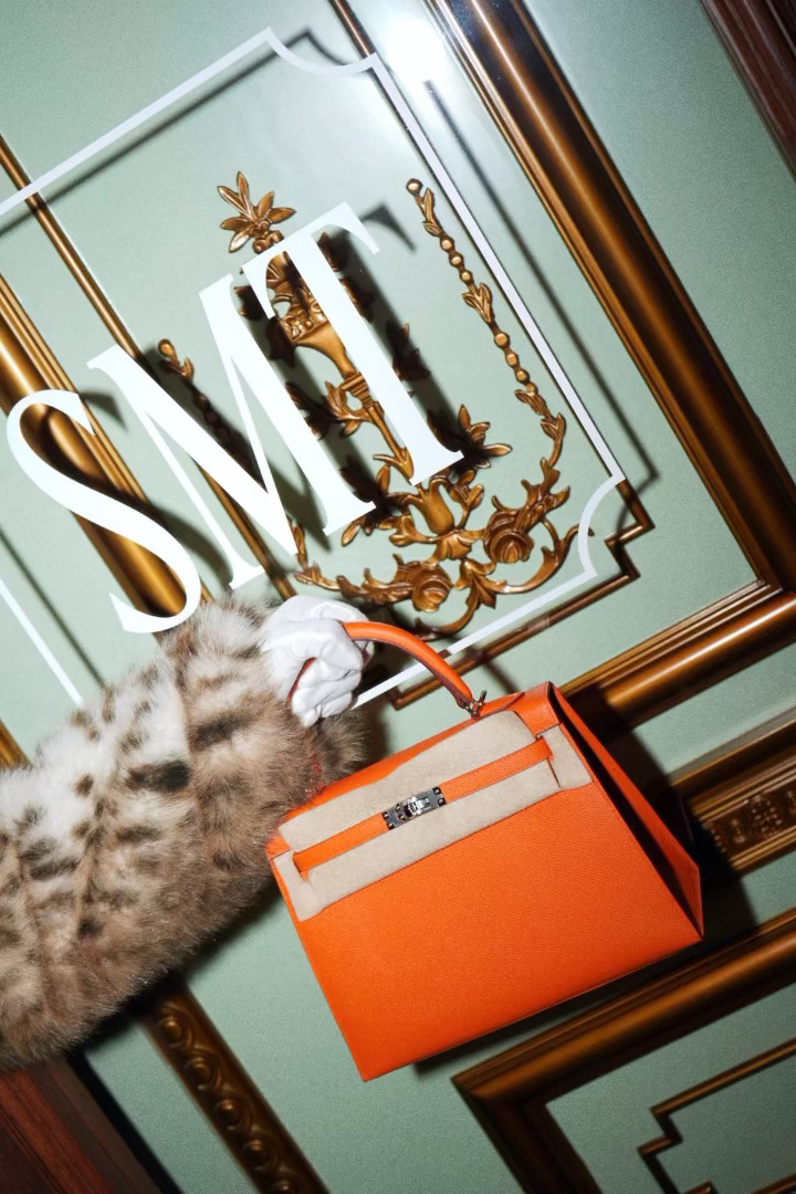 Kelly 25 Orange Epsom PHW