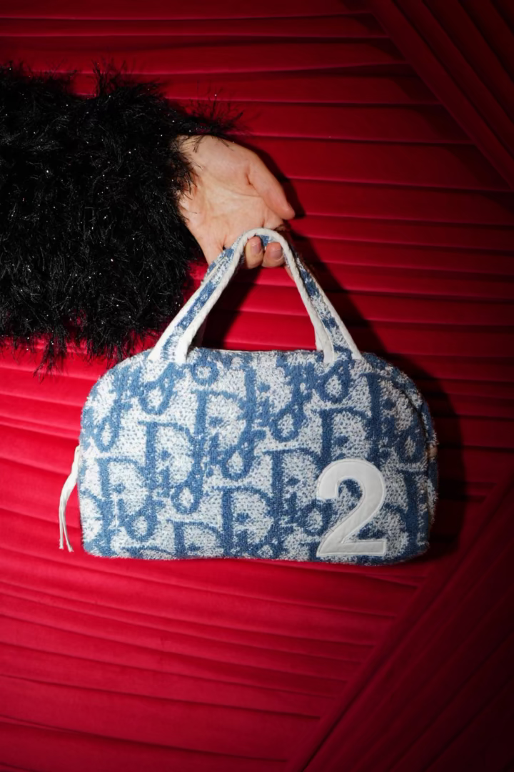 Trotter Terry Cloth Mini Handbag