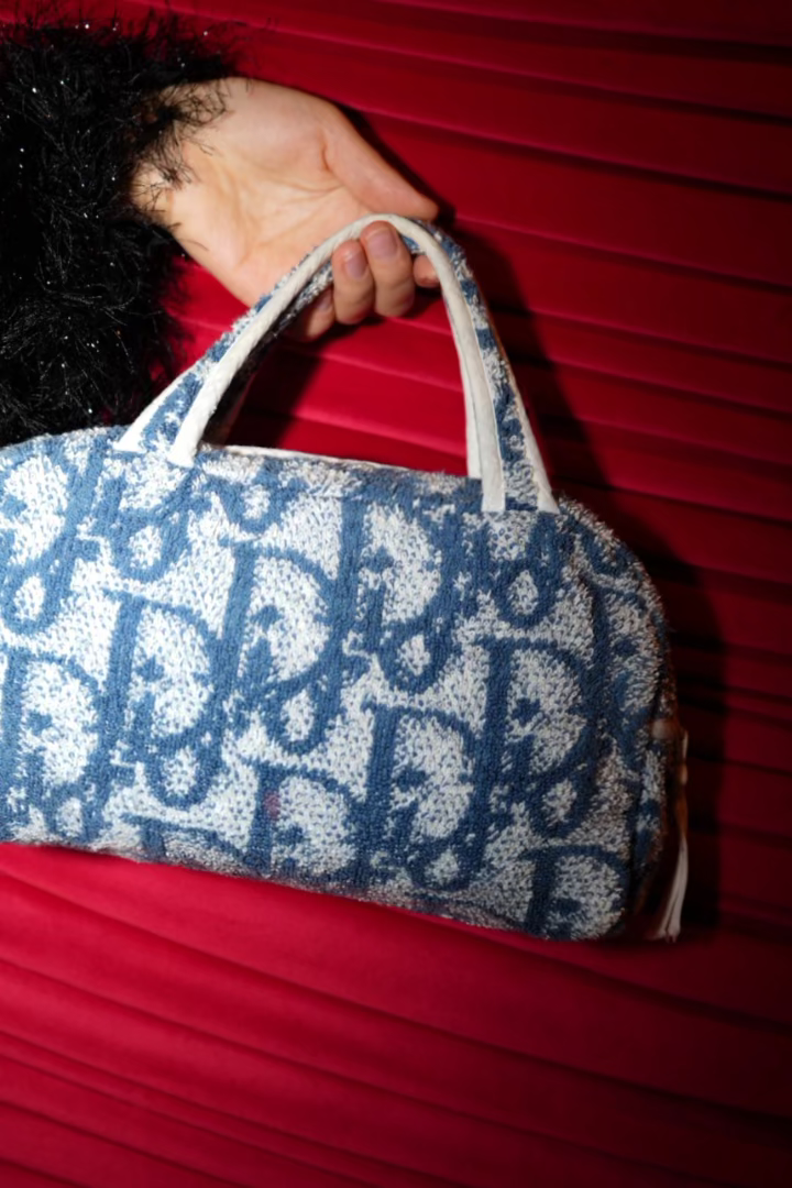 Trotter Terry Cloth Mini Handbag