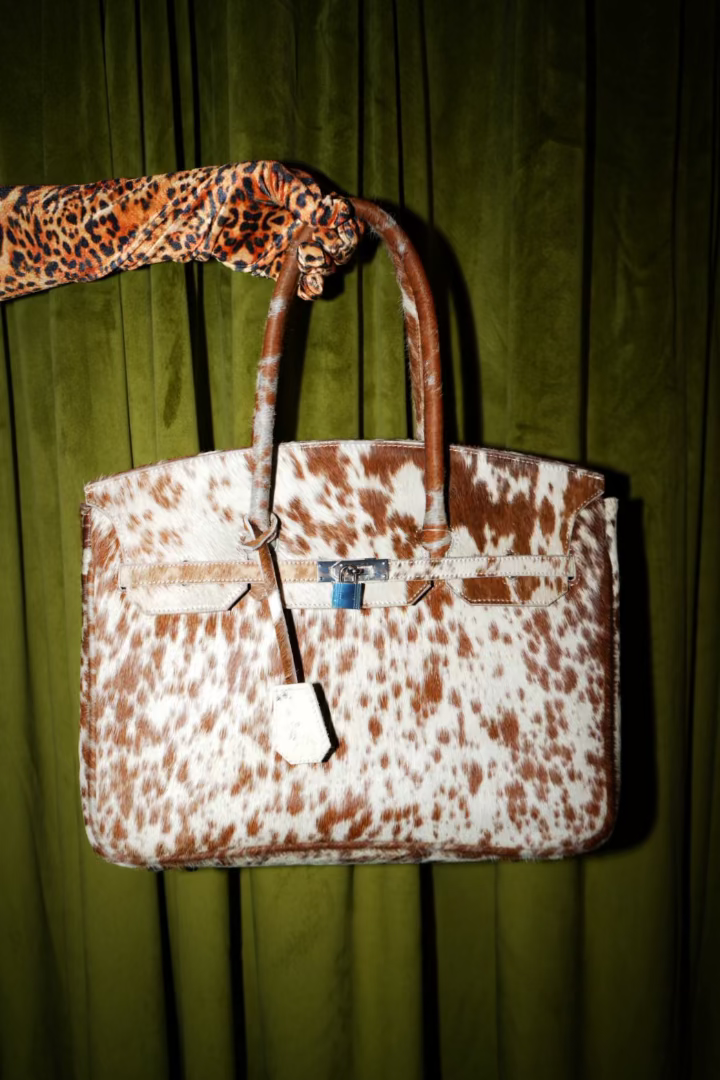 The Cowhide Leather Bag 40
