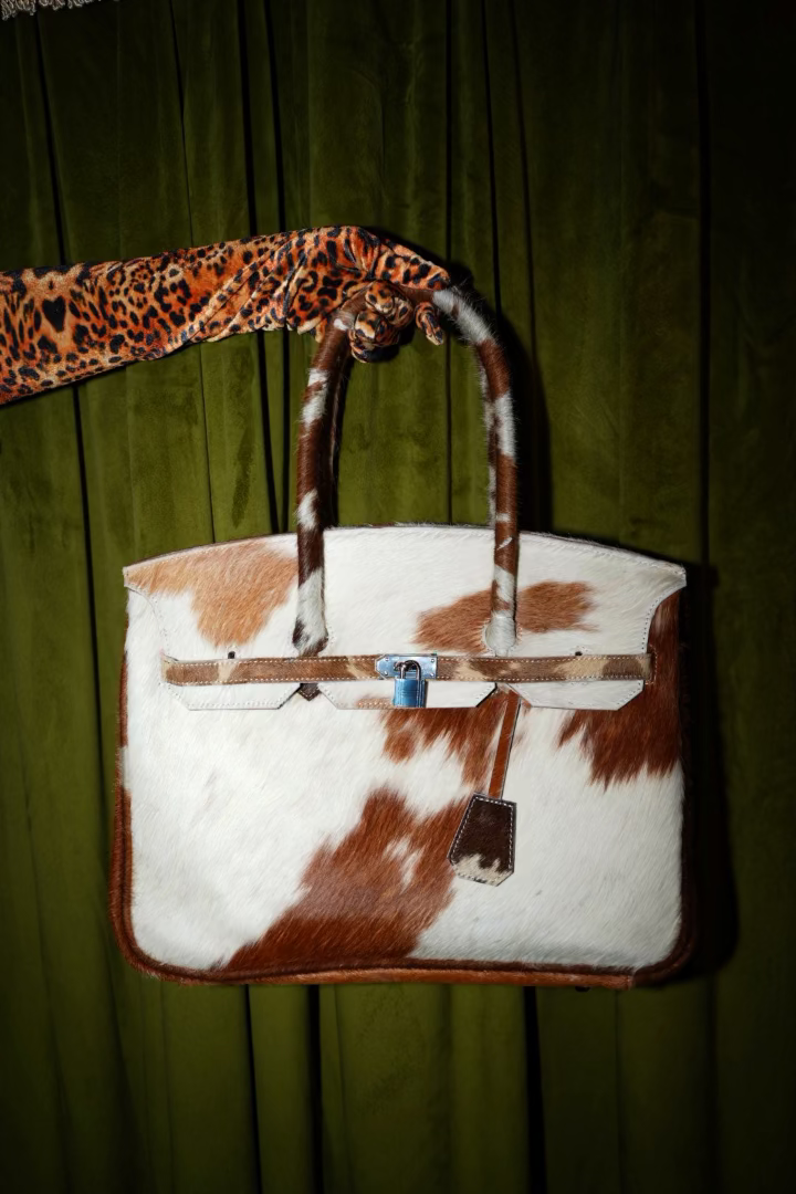 The Cowhide Leather Bag 40