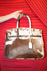 The Cowhide Leather Bag