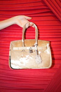 The Cowhide Leather Bag