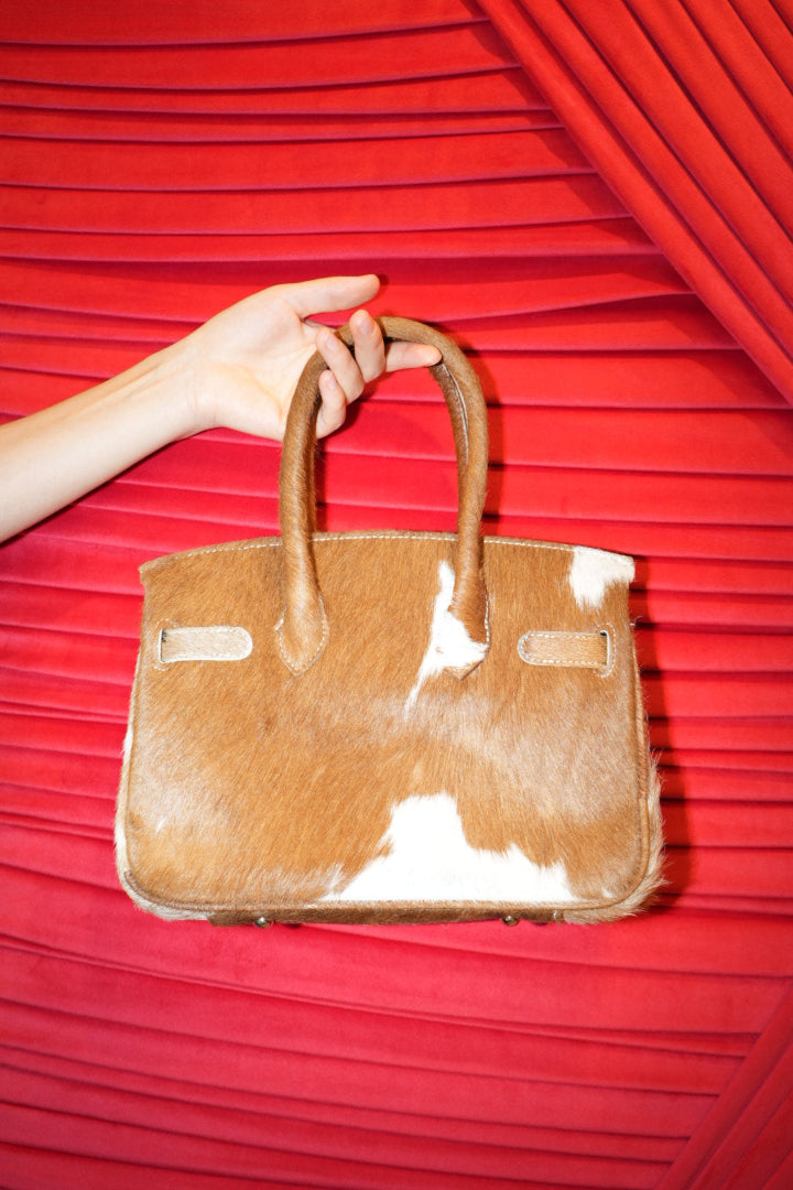 The Cowhide Leather Bag
