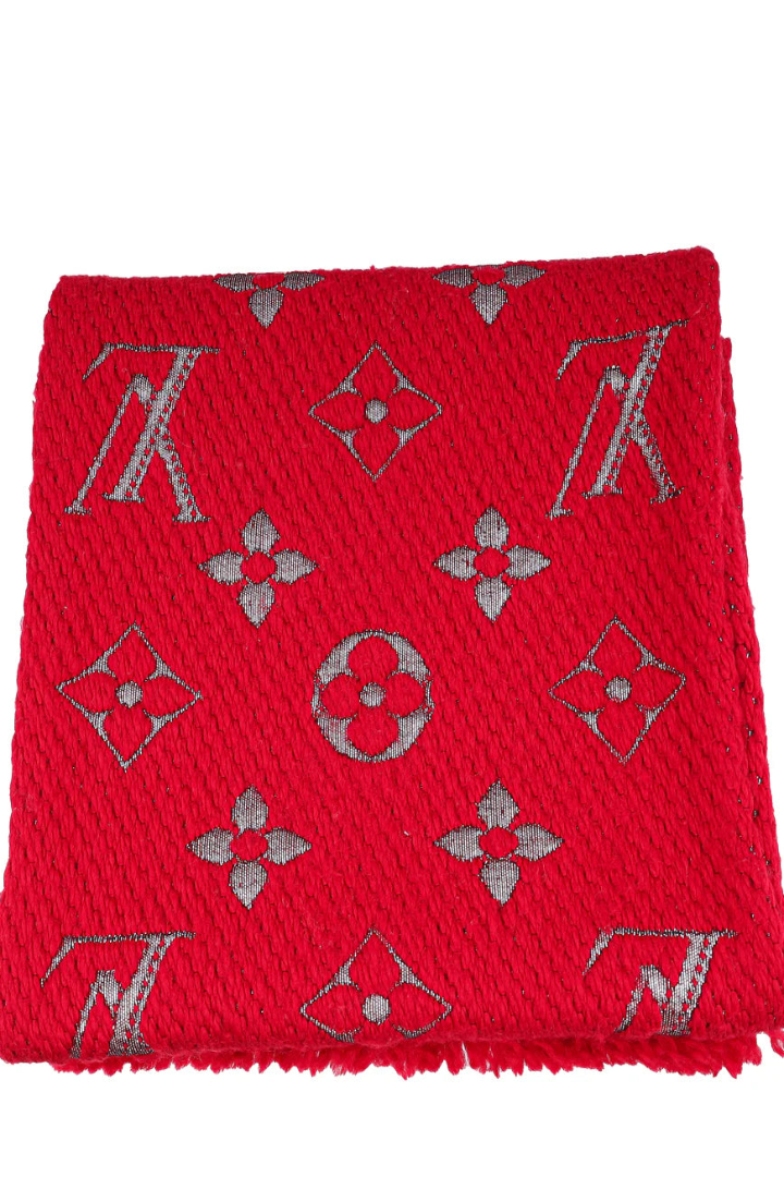 Bicolor Logomania Shine Scarf