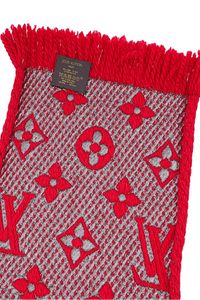 Bicolor Logomania Shine Scarf