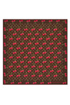 (New) Louis Vuitton Cherry Silk Scarf