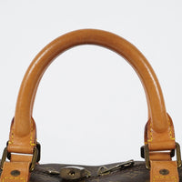 Vintage Monogram Canvas and Leather Keepall 50 Bag