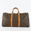 Vintage Monogram Canvas and Leather Keepall 50 Bag