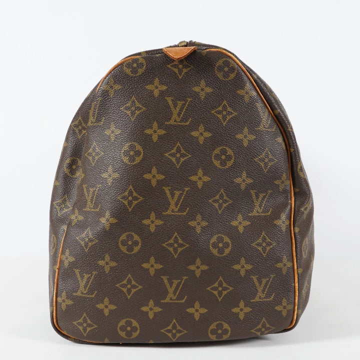 Vintage Monogram Canvas and Leather Keepall 50 Bag