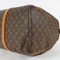 Vintage Monogram Canvas and Leather Keepall 50 Bag