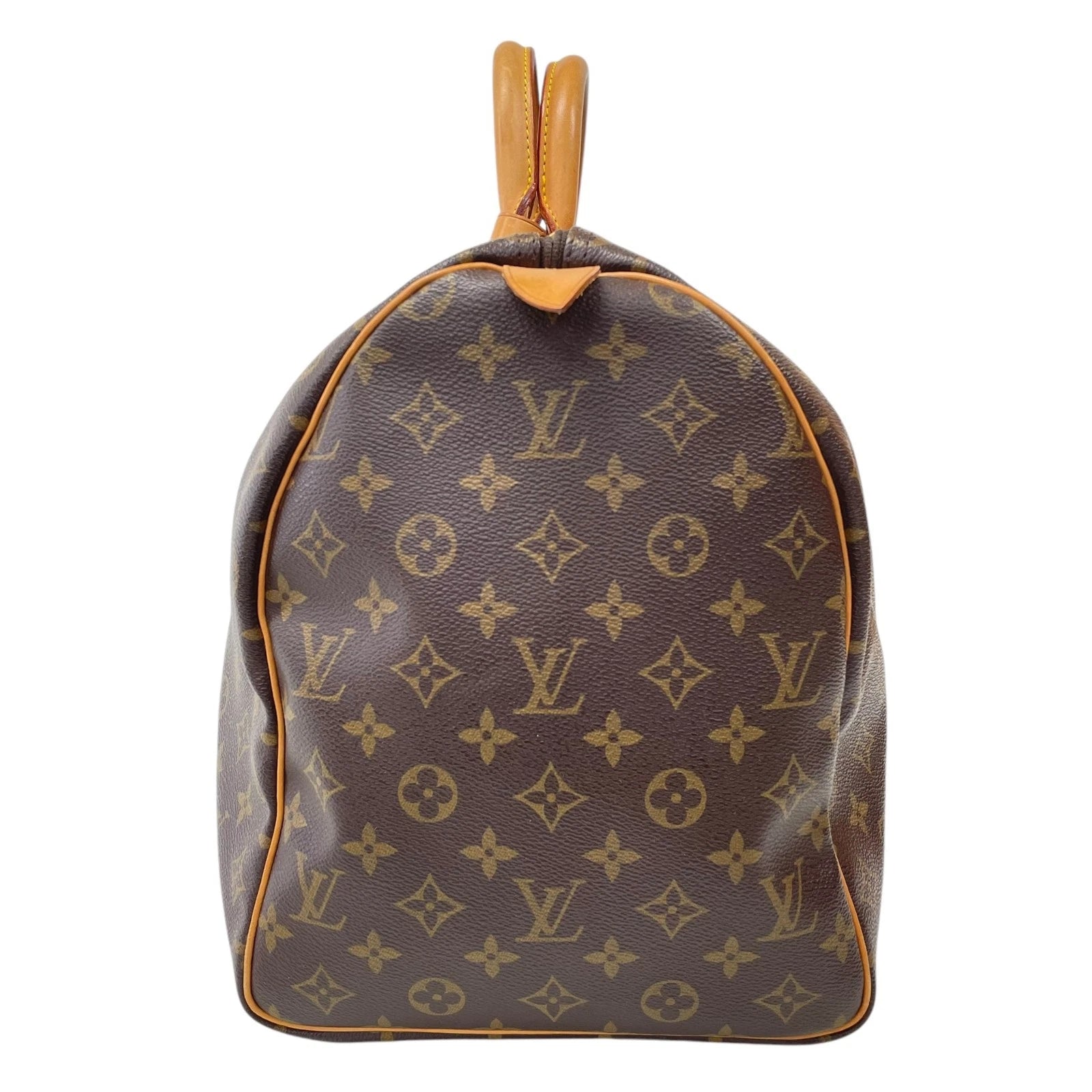 Monogram Canvas and Leather Keepall 50 Bag