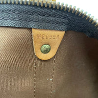 Monogram Canvas and Leather Keepall 50 Bag