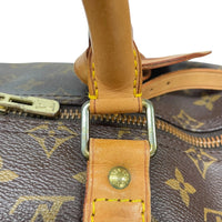 Monogram Canvas and Leather Keepall 50 Bag