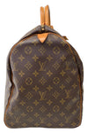 Vintage Monogram Keepall 55 Boston Bag Canvas Brown