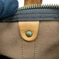 Vintage Monogram Keepall 55 Boston Bag Canvas Brown