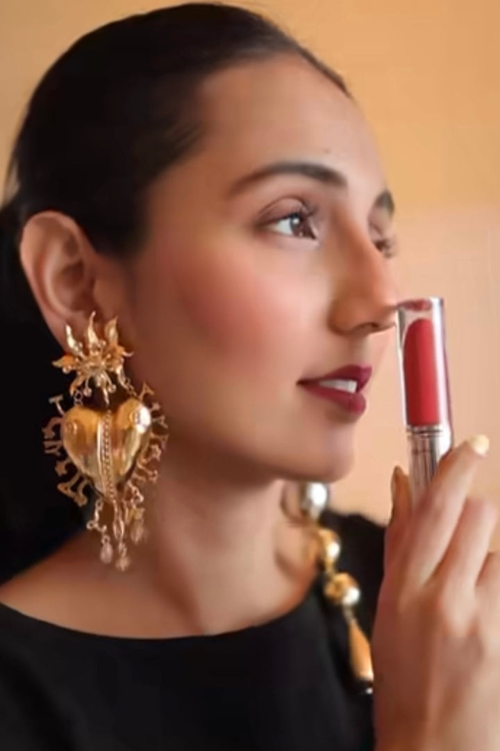 Masoom Chunky Heart Earrings