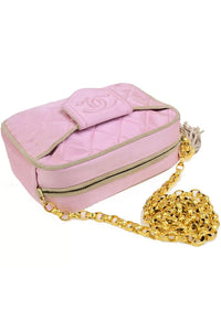 CC Mini Matelasse Tassel Chain Shoulder Bag