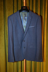 Blue Pinstripe Vintage Blazer