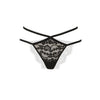 Semicachetero W Negro Lace Underwear